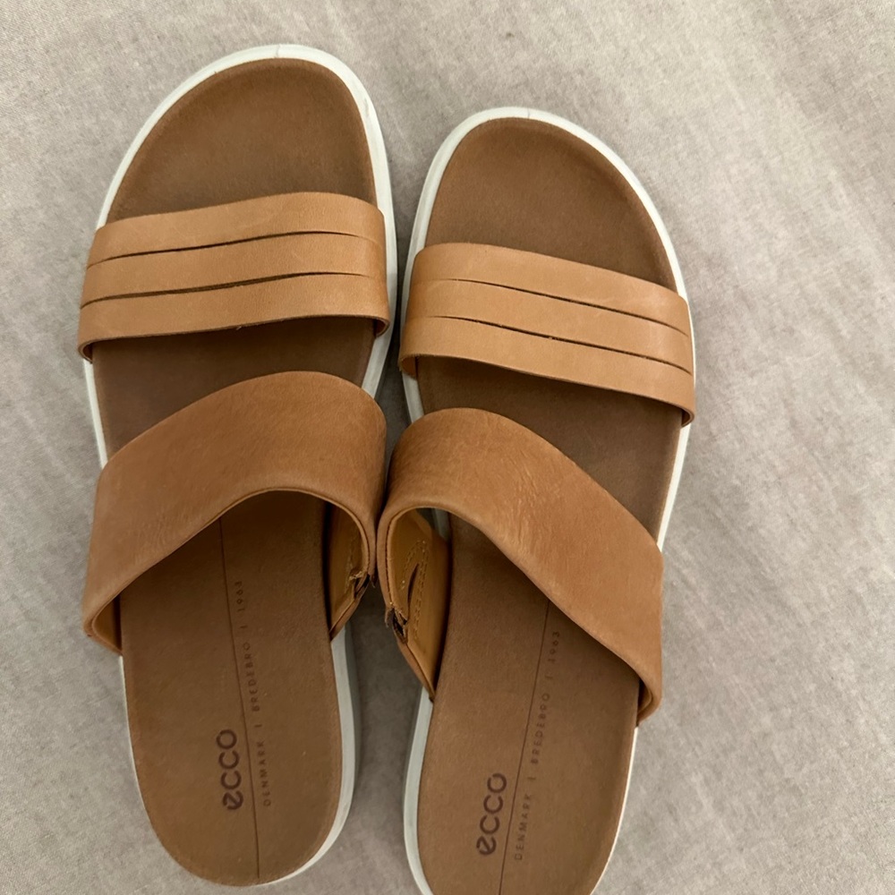 Ecco strap sandals. Excellent condition, worn very few times.